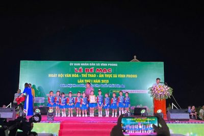 Ngày hội Văn hóa – Thể thao – Ẩm thực xã Vĩnh Phong lần thứ I năm 2025