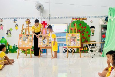 Trường Mầm non Vĩnh Phong tổ chức thao giảng đợt 2