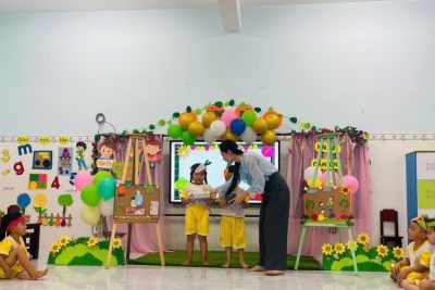 Chuyên đề giúp trẻ hình thành thói quen nói lời “cảm ơn” khi được giúp đỡ, nhận quà và biết nói “xin lỗi” khi làm sai, làm ảnh hưởng đến người khác. Qua đó, trẻ học cách ứng xử lễ phép, tôn trọng mọi người, biết nhận lỗi và sửa lỗi.