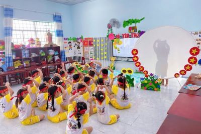 Trường Mầm non Vĩnh Phong tổ chức hội thi giáo viên dạy giỏi cấp trường năm học 2025-2026