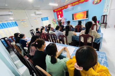 Trường Mầm non Vĩnh Phong tích cực tham gia học tập, quán triệt và tiếp thu Nghị quyết năm 2026