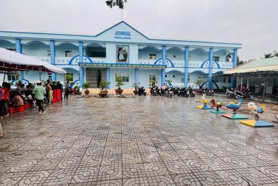Trường Mẫu giáo Vĩnh Phong tổ chức ngày khai giảng năm học 2023-2024